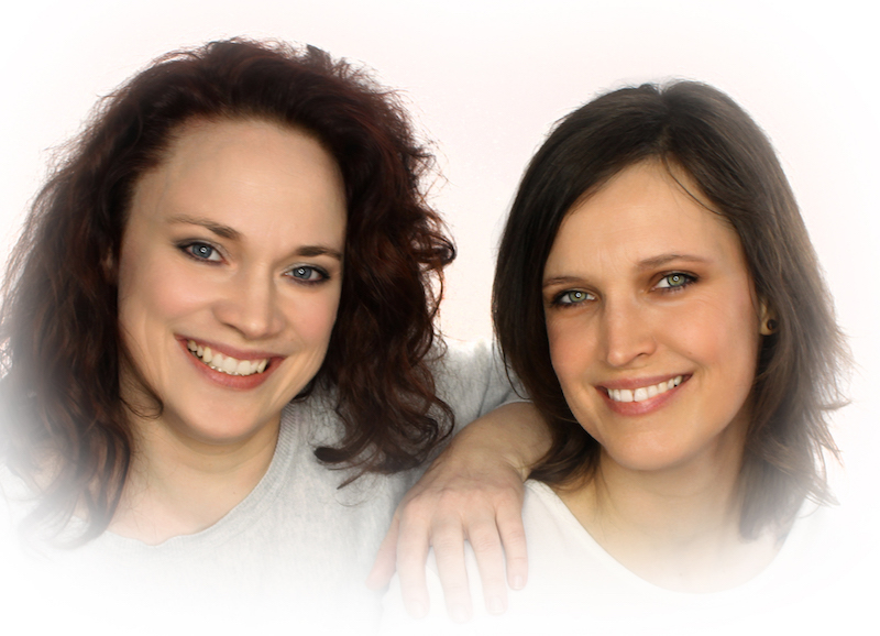 Das sind wir: Jana Miethwenz und Kristin Block